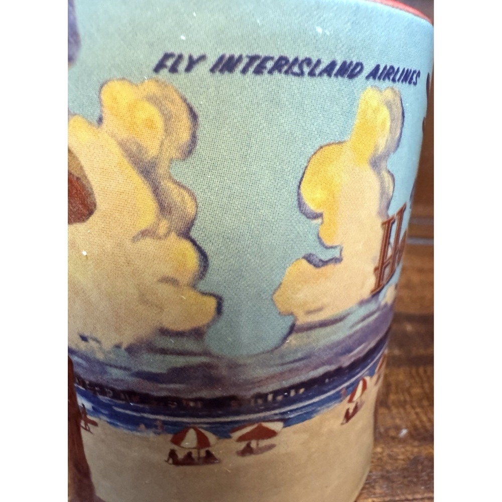 Hawaiian Island Heritage Vintage Ceramic Mug Rick Sharp Kona Surfboard Rentals - Picture 14 of 14